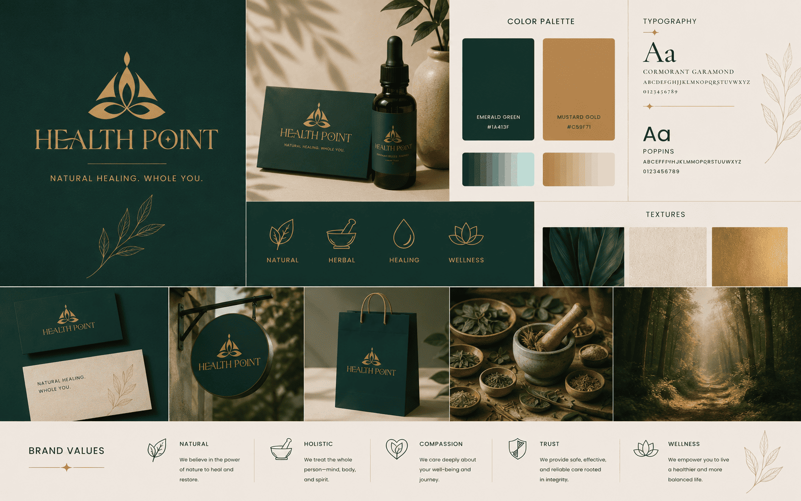 health care logo design branding - IM Creative