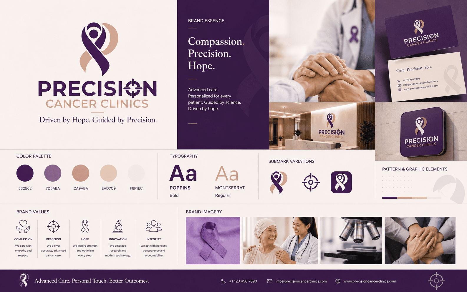 Hospital logo design branding - IM Creative